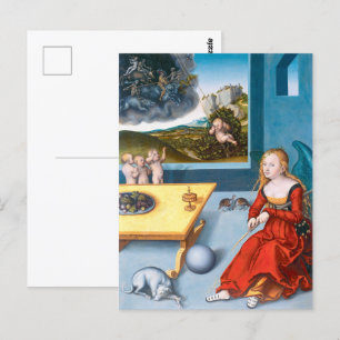 Carte Postale Mélancolie   Lucas Cranach l'Ancien  