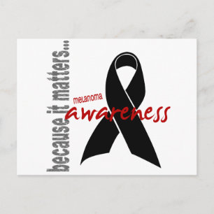 Carte Postale Melanoma Awareness