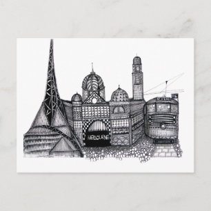 Carte Postale Melbourne