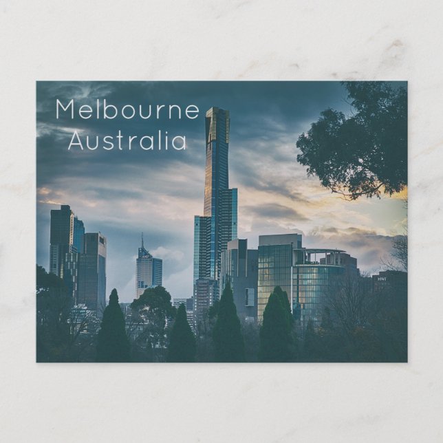 Carte Postale Melbourne Australie (Devant)