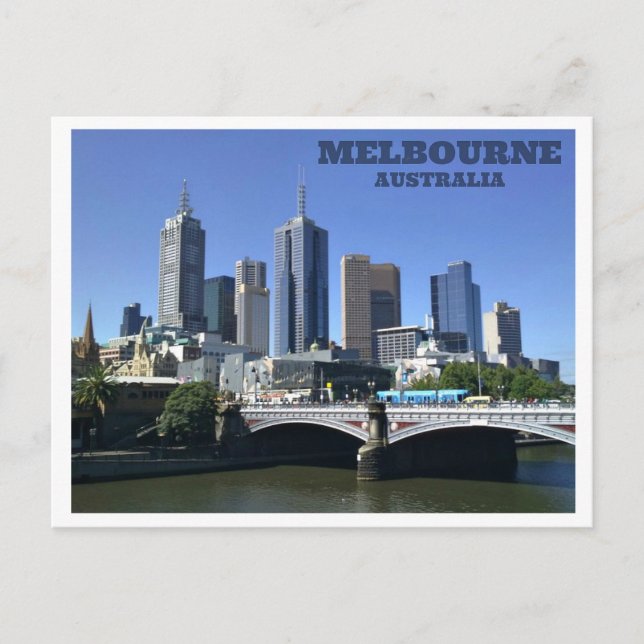Carte Postale Melbourne - Australie (Devant)