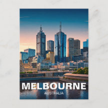 Melbourne Australie Skyline Travel