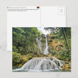 Carte Postale Mele Cascades, île d'Efate, Vanuatu Voyages