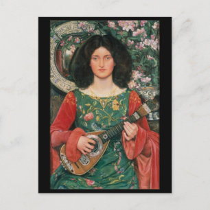 Carte Postale Mélodie (Musica), c. 1895/1897 par Kate Bunce