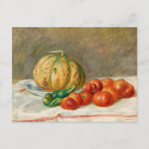 Carte Postale Melon et Tomates   Pierre-Auguste Renoir