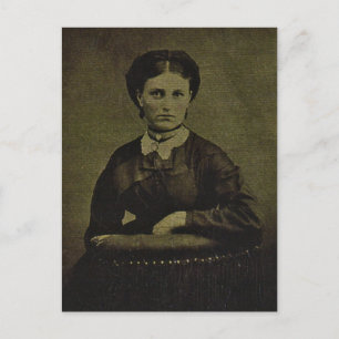 Carte Postale Melvina Jane (RUPP) ZARFOS 1856-1944