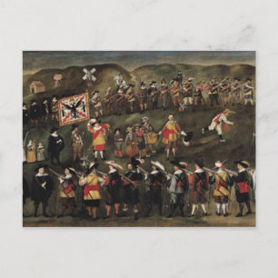 Carte Postale Membres de la Fraternité de St. Barbara