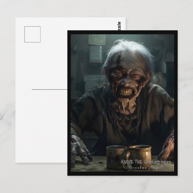 Carte Postale Mémé Abigail (Devant / Derrière)