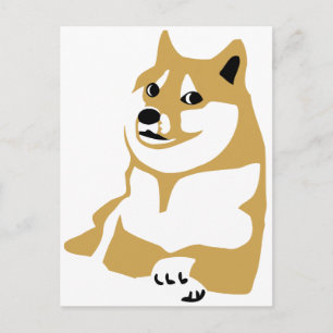 Carte Postale Mème de Doge