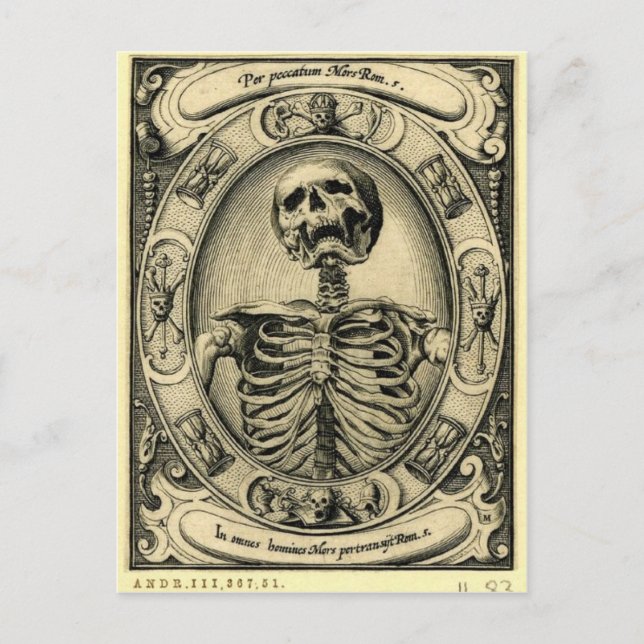 Carte Postale Memento Mori (Devant)