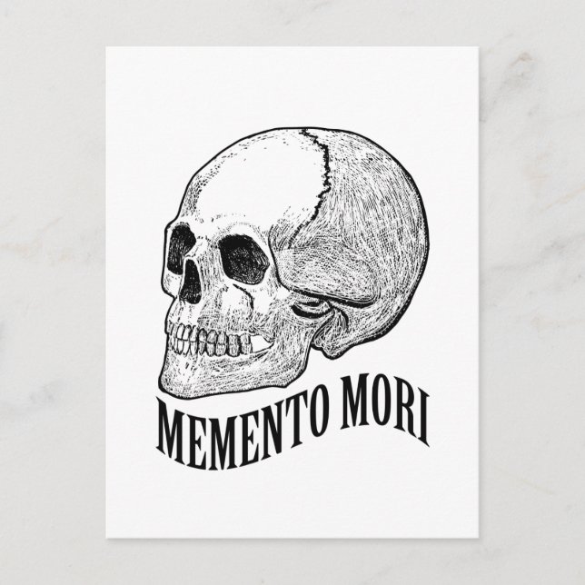 Carte Postale Memento mori (Devant)