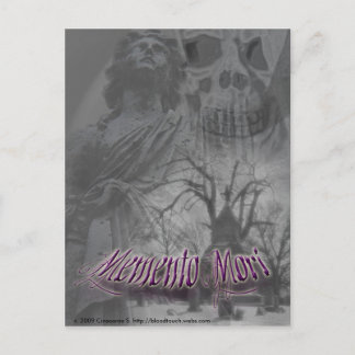 carte postale memento mori 2