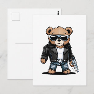 Carte Postale Mèmes de nounours mignons