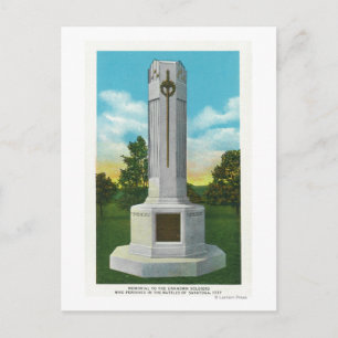 Carte Postale Mémorial à la vue du soldat inconnu