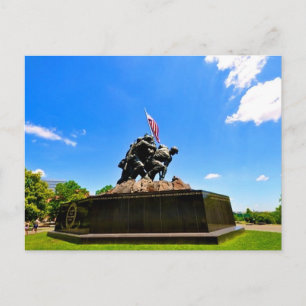 Carte Postale Mémorial de la bataille d'Iwo Jima du Corps des Ma
