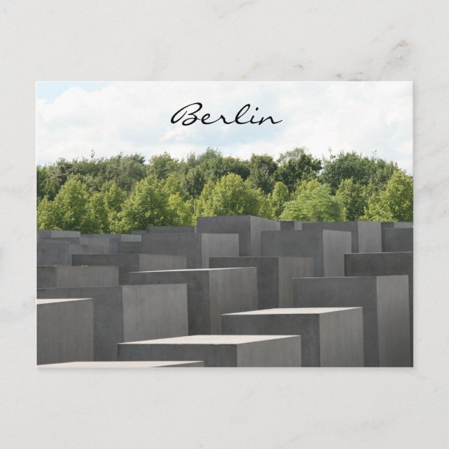 Carte Postale mémorial de l'holocauste (Devant)