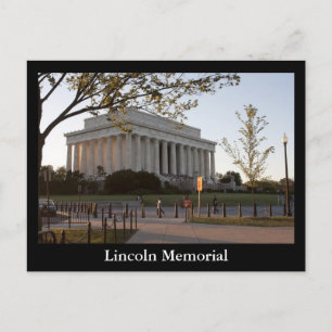 Carte Postale Mémorial de Lincoln