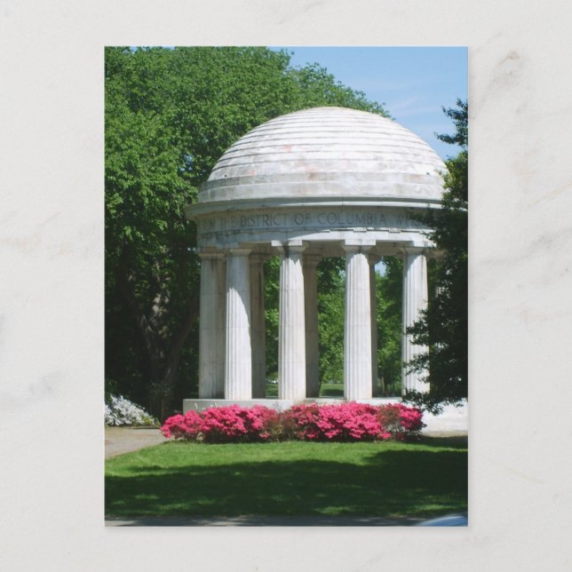 Carte Postale Mémorial de Première Guerre Mondiale (Devant)