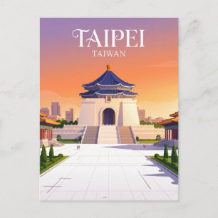 Carte Postale Mémorial de Tchang Kaï-chek Taïwan