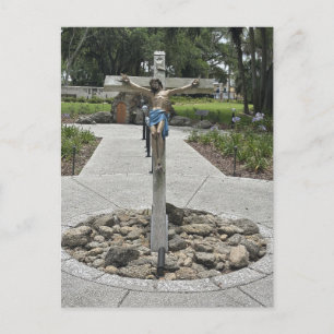 Carte Postale Mémorial du Crucifix St. Augustine Floride