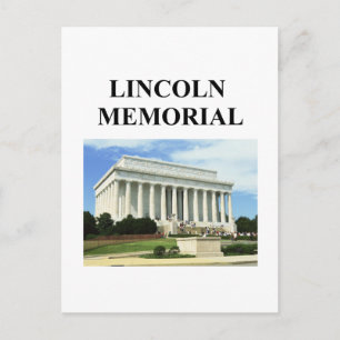 Carte Postale mémorial lincoln