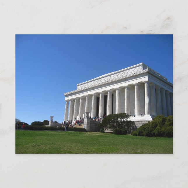 Carte Postale Mémorial Lincoln au printemps (Devant)