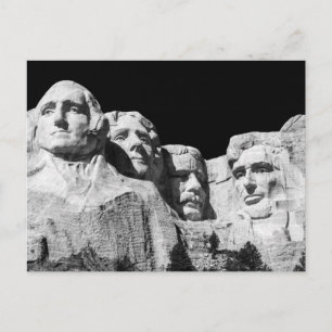 Carte Postale Mémorial national du mont Rushmore, Dakota du Sud