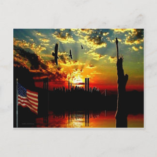 CARTE POSTALE MÉMORIAL SKYLINE