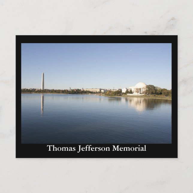 Carte Postale Mémorial Thomas Jefferson (Devant)