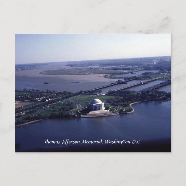 Carte Postale Mémorial Thomas Jefferson (Devant)