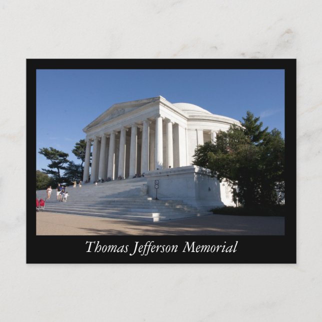 Carte Postale Mémorial Thomas Jefferson (Devant)