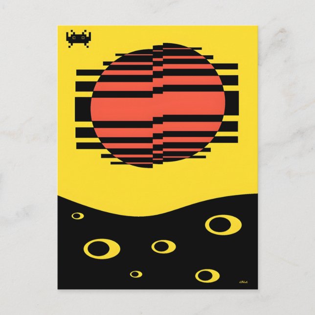 Carte Postale Memphis Bitossi Dream (Devant)