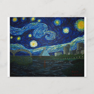 Carte Postale "Memphis Starry Night" par Jack Lepper