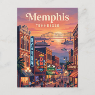 Carte Postale Memphis, Tennessee