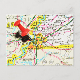 Carte Postale Memphis, Tennessee