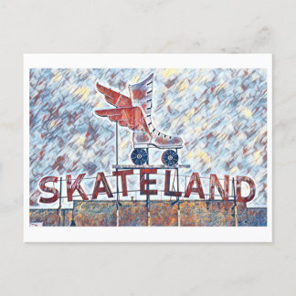Carte Postale Memphis, TN Skateland Sign paint