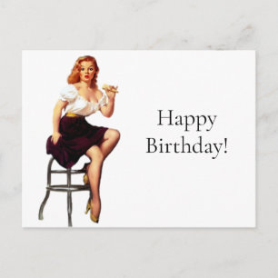 Carte Postale Ménagères Rétro Vintage Années 50