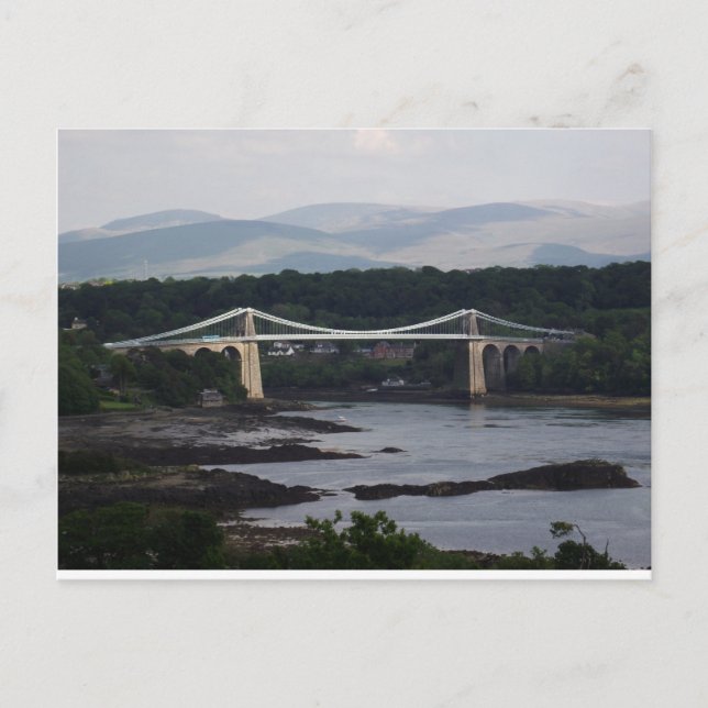 Carte Postale Menai Bridge (Devant)