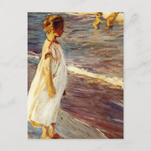 Carte Postale Menina - Joaquin Sorolla