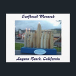 Carte Postale Menorah Surboard<br><div class="desc">Menorah Surboard</div>