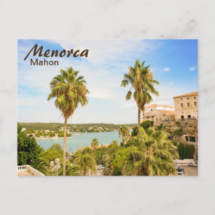 Carte postale Menorca Mahon