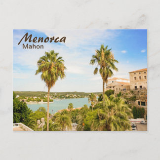 Carte postale Menorca Mahon