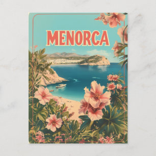 Carte Postale Menorca Vintage