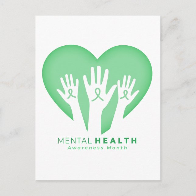 Carte Postale Mental Health Awareness Month (Devant)