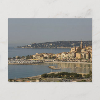 Carte Postale Menton, Côte d'Azur, France.