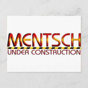 Carte Postale Mentsch
