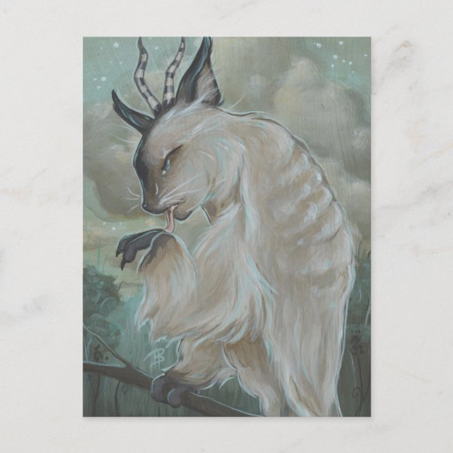 Carte Postale Meowl 2 cat owl postcard (Devant)