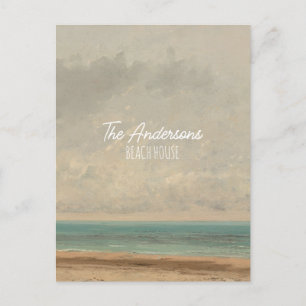 Carte Postale Mer Calme 1866 Gustave Courbet National Gallery