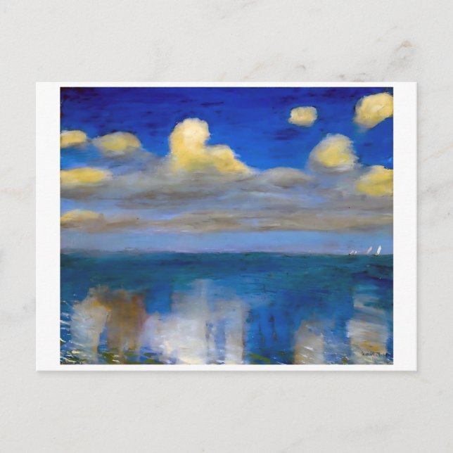 Carte Postale Mer calme | Emil Nolde | (Devant)