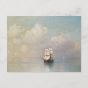 Carte Postale Mer calme Ivan Aivazovsky eau du paysage marin mer